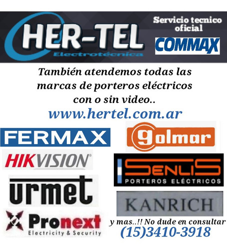 Reparación Portero Eléctrico Commax (service Oficial)