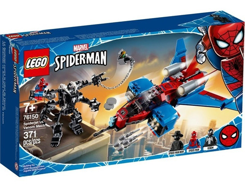 Lego Jet Arácnido Vs. Armadura De Venom