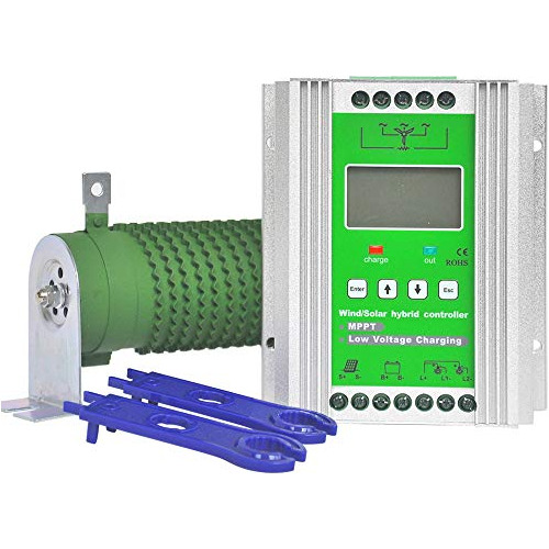 1400w 12/24v Battery Off Grid Controller Wind Turbine S...