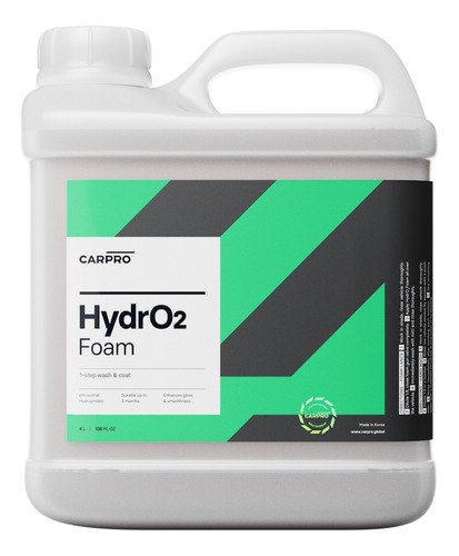 Carpro Hydro2 Foam Shampoo Lava Y Protege En 1 Paso 4000ml