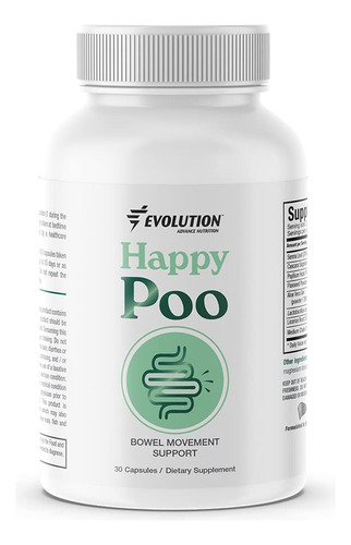 Evolution Advance Happy Poo - Limpiador De Colon  Probitico