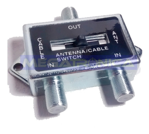 Selector Switch Llave Antena Tda Digital Tv Cable Coaxil