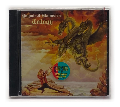 Cd Yngwie Malmsteen - Trilogy - Edición Americana 1986 