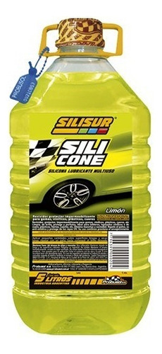 Silicona Líquida Perfumada Interior Autos Silisur X 5 L