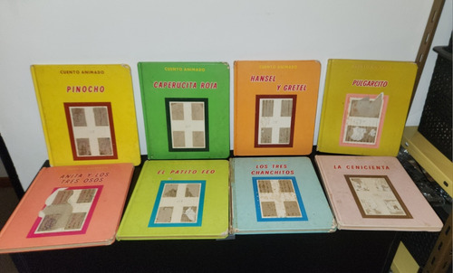 Antiguo Libros Infantil Lote 8 Libros