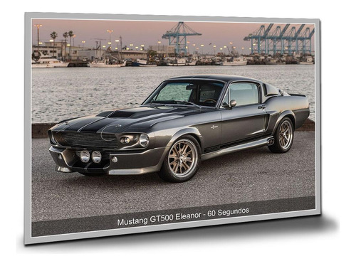 Poster Mustang Eleanor 60 Segundos Poster Placa A2 60x42cm