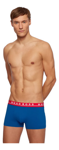 Boxer Trunk Hugo Boss 3 Pack Algodón Nuevo Y Original