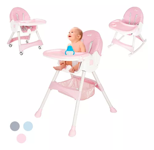 silla para comer de bebe super plegable portatil con mesa asiento elevador  campi