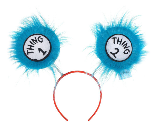 Costumes Usa Thing 1 And Thing 2 Head Bopper Para Niños, A.