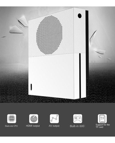 Máquina De Jogos Caseira Hd Double Built In 600 Game