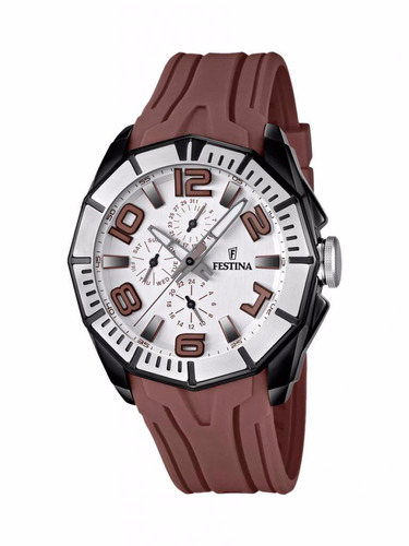 Reloj Festina Hombre Caucho Empavonado F16670.1