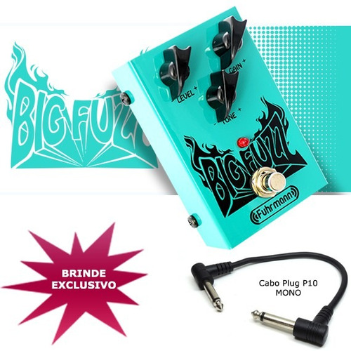 Fuhrmann Big Fuzz - Pedal De Efeito + Brinde Cabo P10