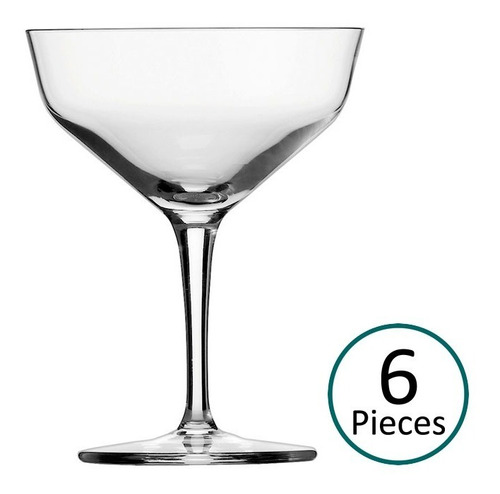 Imagem 3 de 8 de Taça Dry Martini Cristal Tritan Drink Bar 6un 226ml Schott