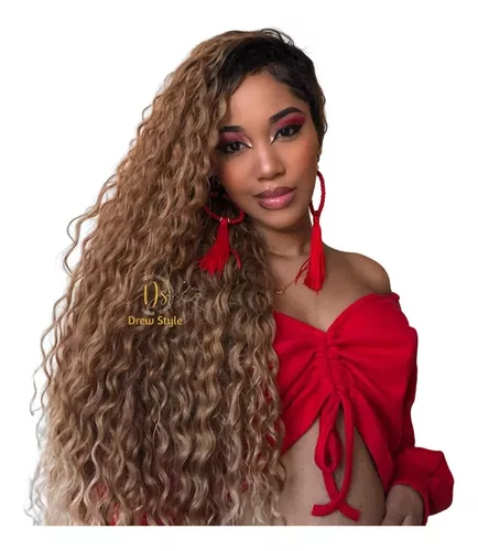 Cabelo Bio Fibra Cacheado Lindona 300g 70cm Fashion Classic Human Hair  Preço Distribuidora