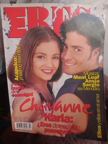 Karla Alvarez Y Chayanne En Revista Eres Febrero 1994