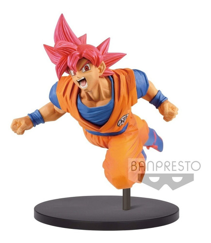 Figura Dragon Ball Super Son Goku Super Saiyan Dios - Fes !! | Envío gratis
