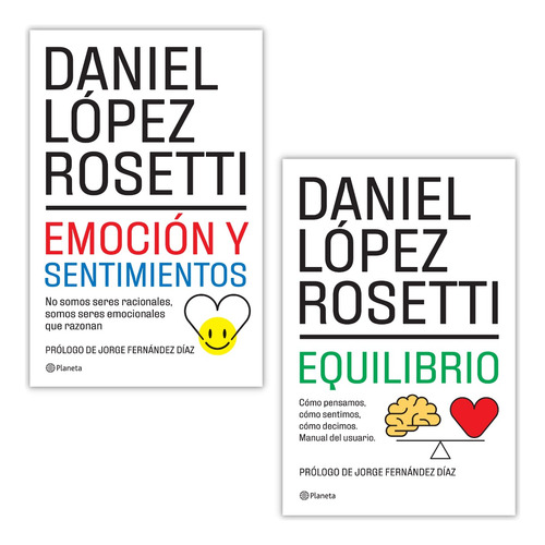 Pack Emoción Y Sentimientos Y Equilibrio - Dr. López Rosetti