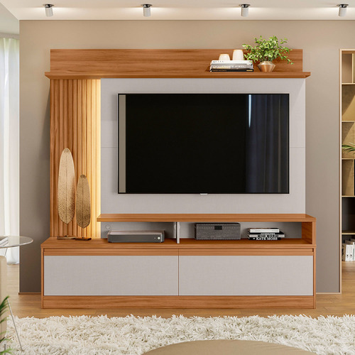 Home Suspenso Nt 1295 Freijó Com Off White - Notável