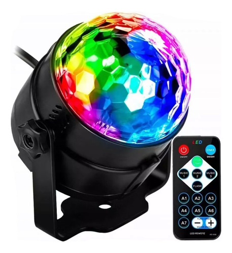 Mini Bola Led Rgb 220v