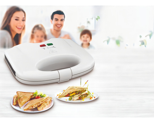 T-fal Sandwichera Blanca Antiadherente, Sm2111mx