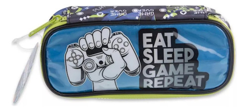 Cartuchera Gamer Talbot Color Azul