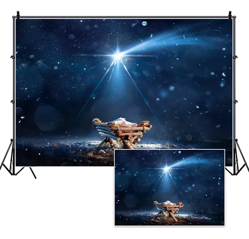 Telón De Fondo Fotográfico Dorcev El Nacimiento De Cristo, V