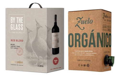 Perdices Bag In Box Blend + Zuelo Organico 2lts - Celler