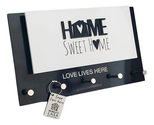 Momento Casa Llavero Y Organizador De Correo Home Sweet Home