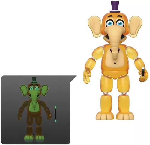 Kit 5 Bonecos Five Nights At Freddys Glows In The Dark Funko