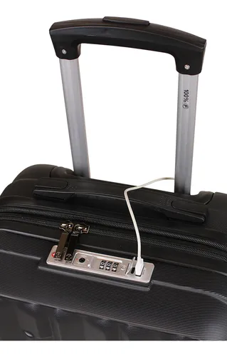 Pack Maleta Cabina Flip Negra 10kg + Mochila Fila Bolonia