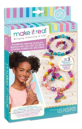 Kit Para Hacer Pulseras Manillas Juguete Para Niña Collares