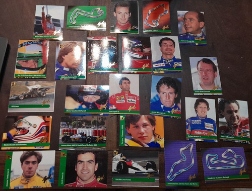 Lote 25 Cards ** Automovilismo **  Grid. Año 1992