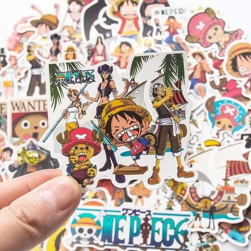 Imagen 3 de 3 de 50 Stickers One Piece Premium