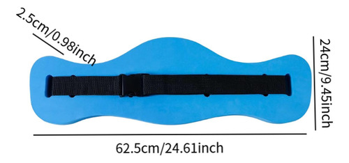 Cinturón Flotante De Natación Eva Para Adultos Medio Azul