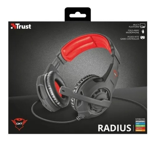Imagen 5 de 5 de Audífonos Gaming Radius Gxt 310 Trust Pc/ps4/xbox/