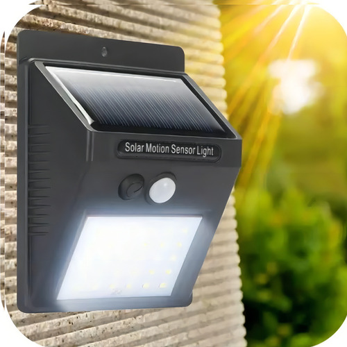 Luminária De Parede Com Sensor Led 55w Movimento De Presença
