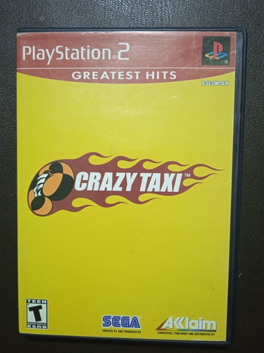 Crazy Taxi (sin Manual) - Play Station 2 Ps2 