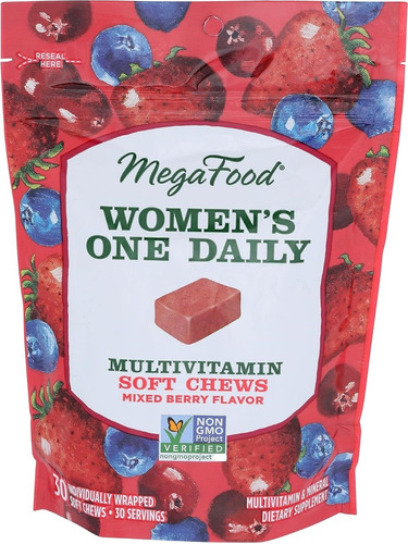 Megafood | Women's One Daily Multivit | 30 Soft Chewables