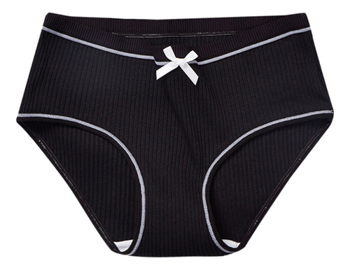 Calzoncillos Transpirables De Cintura Media Para Mujer, Tran