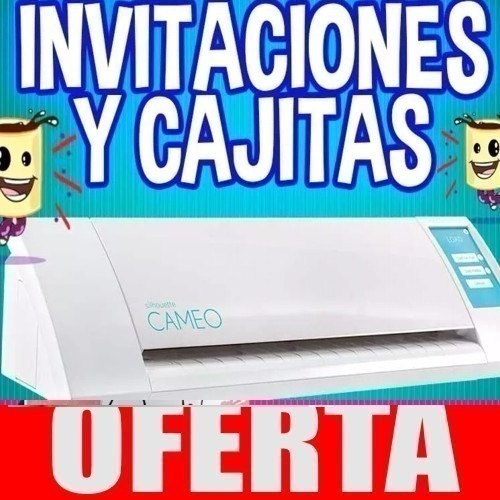 + 600 Invitaciones, Cajitas,y Mas. Silhouette Cameo