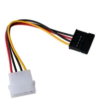 Comprar Cabo Adaptador Molex Ide 4 Pinos Para Sata Kit Com 5 Un
