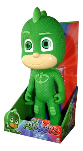 Pjmasks Figura Gigante Gekko Articulada 30 Cm De Altura