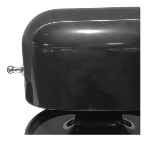 Cubierta De Caja De Papel De Seda Empotrada Negro