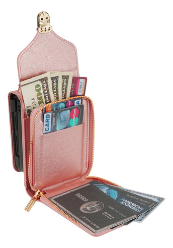 Funda De Cuero Cruzada For Samsung Galaxy Z Flip 6 5 4 3 5g