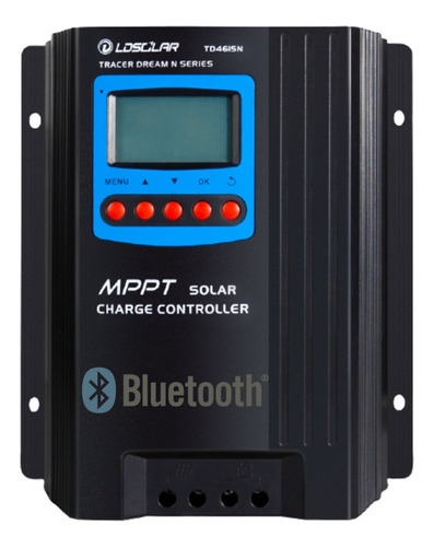 Regulador Voltaje Solar Mppt Max 60a 12v 24v 48v Bluetooth