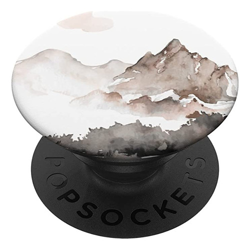 Acuarela Montañas Paisaje Popsockets Popgrip Intercambiable