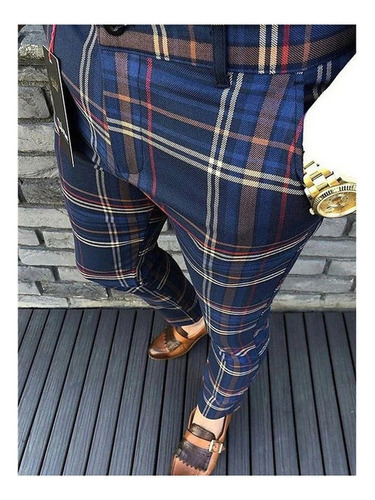 A+ Pantalones De Traje De Cintura Media Con Estampado A