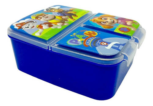 Caja Lunchera Hermetico Con Divisiones Paw Patrol Original