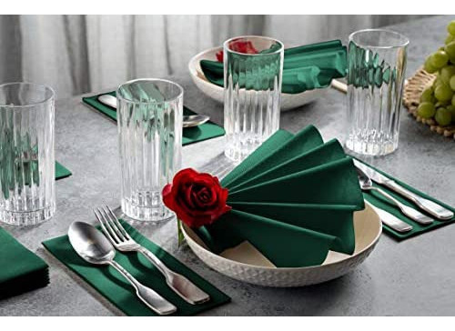 100 Servilletas De Papel De Colores Linenfeel Decorative Clo