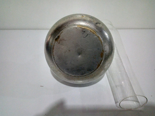 Antigo Lampião Aladim Americano 1940 Metal Amarelo